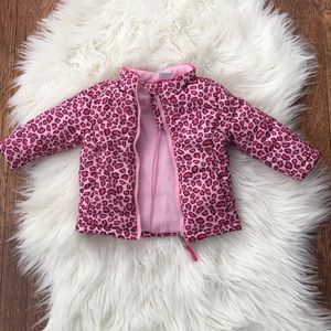 Baby Girls puffer coat. 12 months. Great condition